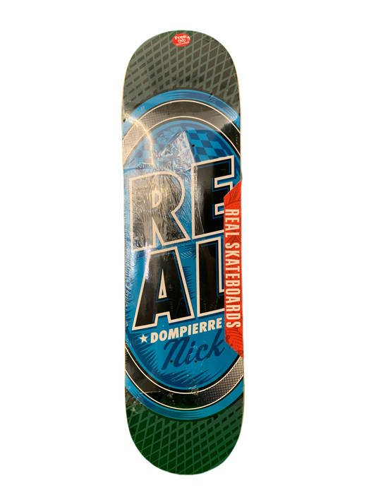 Real Nick Dompierre Morri's Choice 8.1" Classic Skateboard Deck
