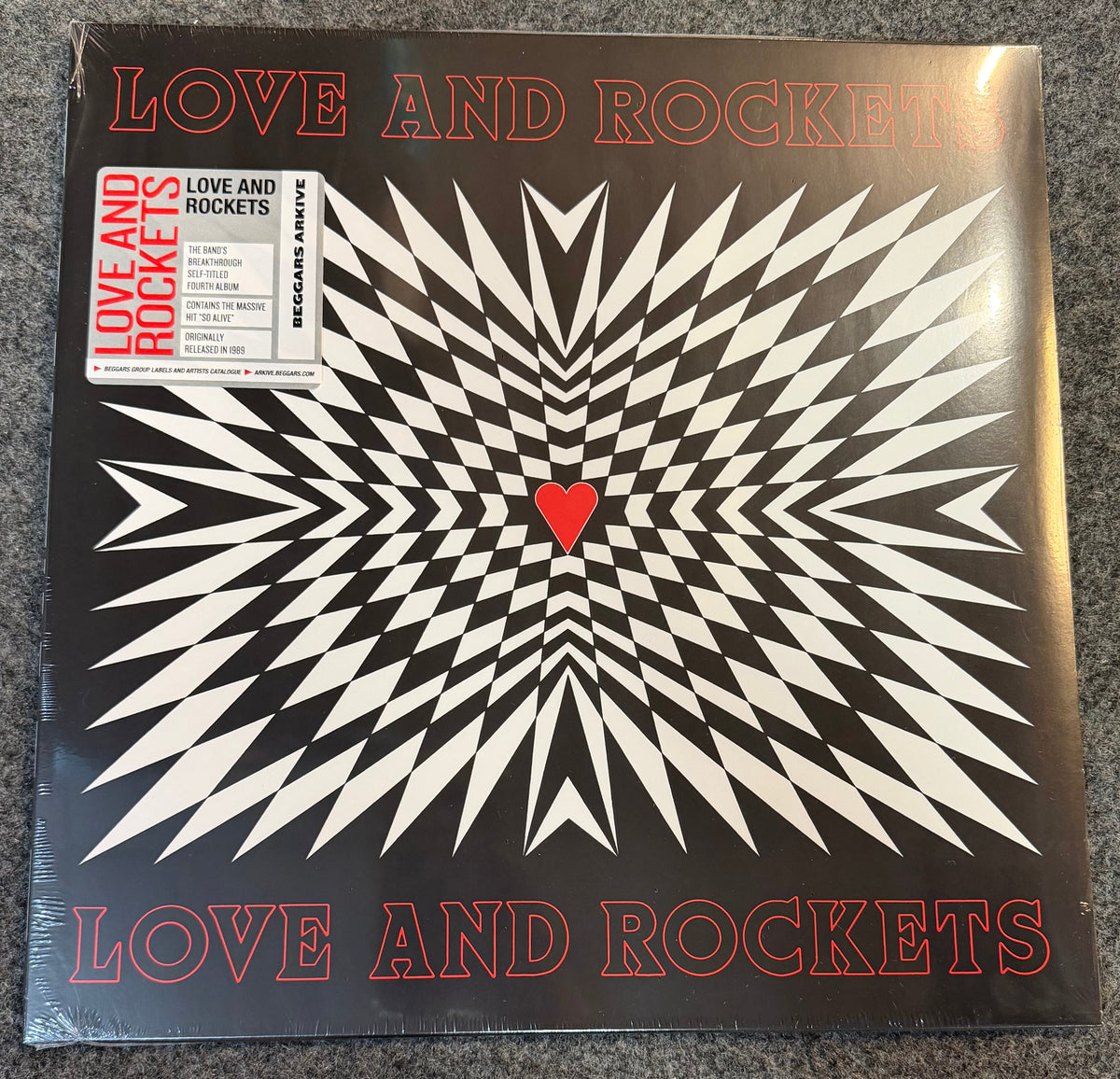 Love And Rockets - Love And Rockets Vinyl LP Record