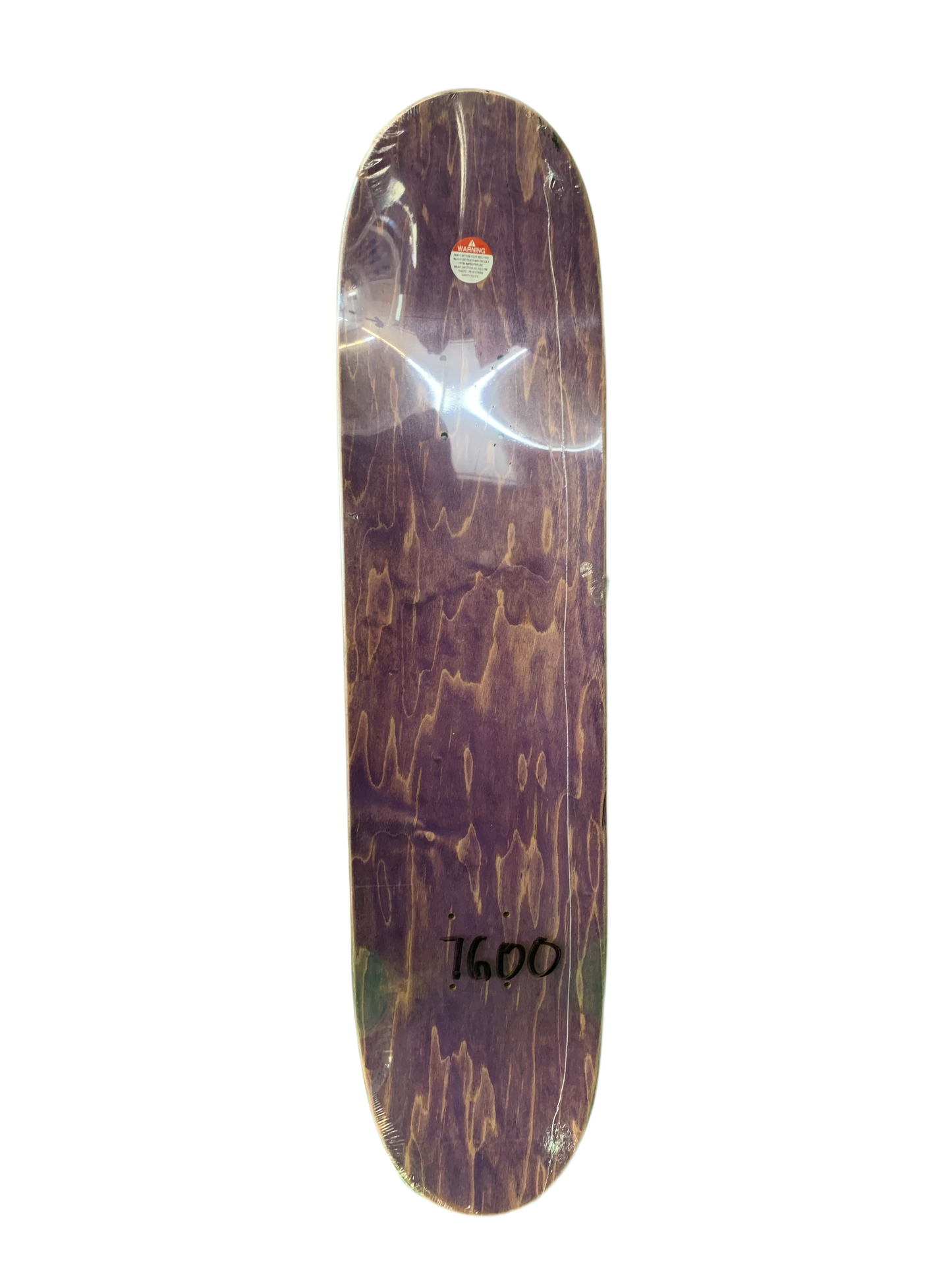Baker Kevin Spanky Long Logo Blue/Silver 7.6" Classic Skateboard Deck