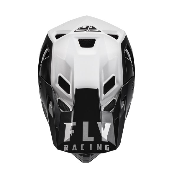 Fly Racing Rayce Full Face Helmet - Black/White - Bow Shock Marketplace