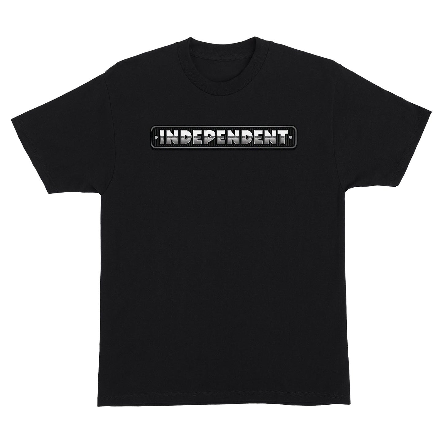 Independent Chrome Bar Heavyweight T-Shirt Black