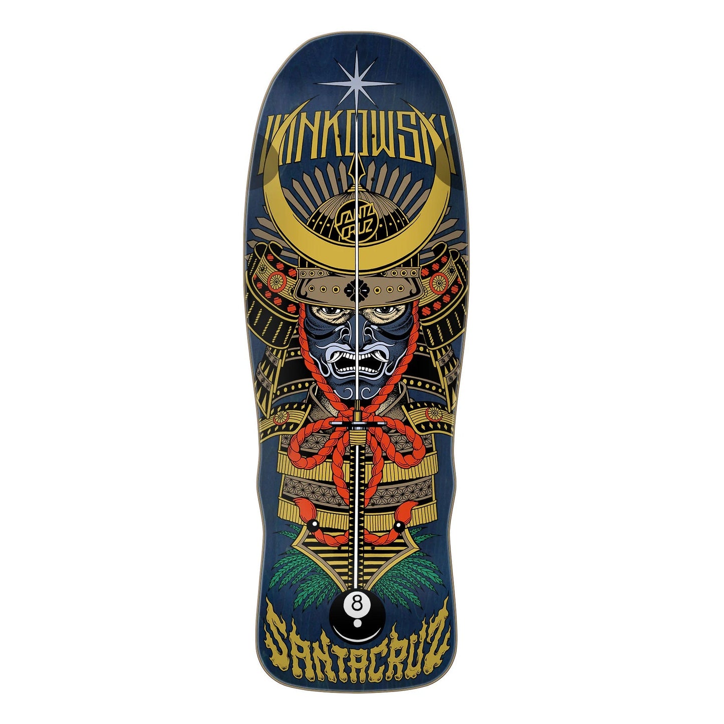 Santa Cruz Winkowski Samurai Shaped Skateboard Deck - 10.35″ - Bow Shock Marketplace