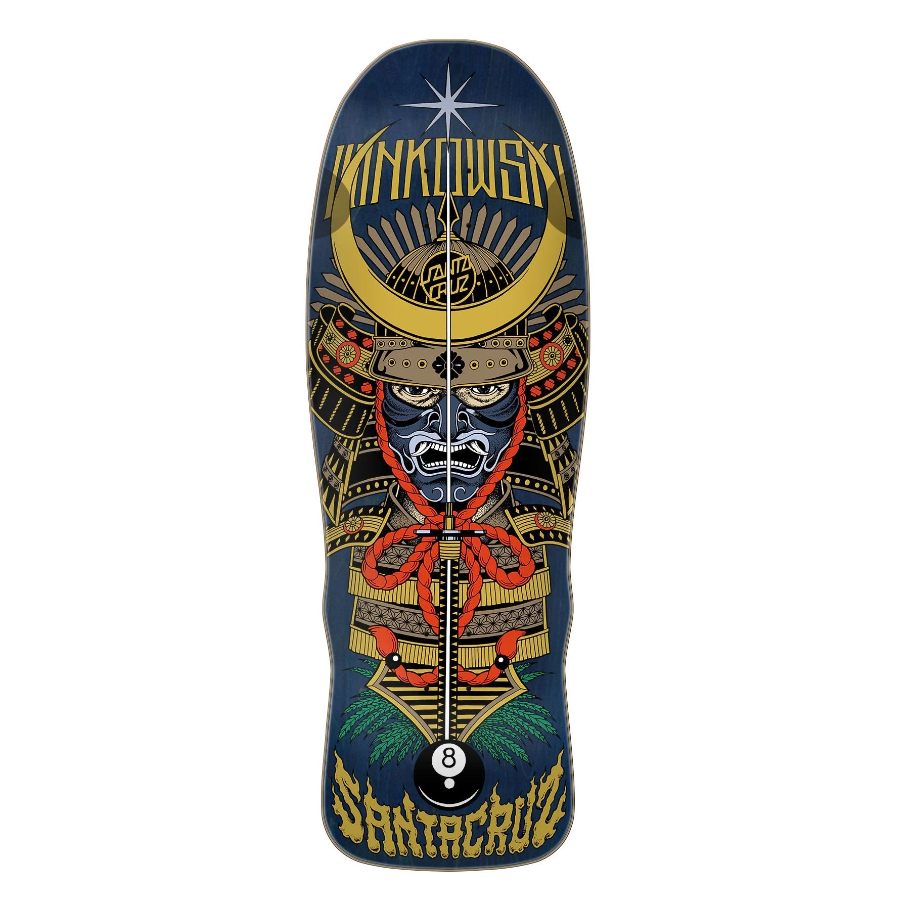 Santa Cruz Winkowski Samurai Shaped Skateboard Deck - 10.35″ - Bow Shock Marketplace