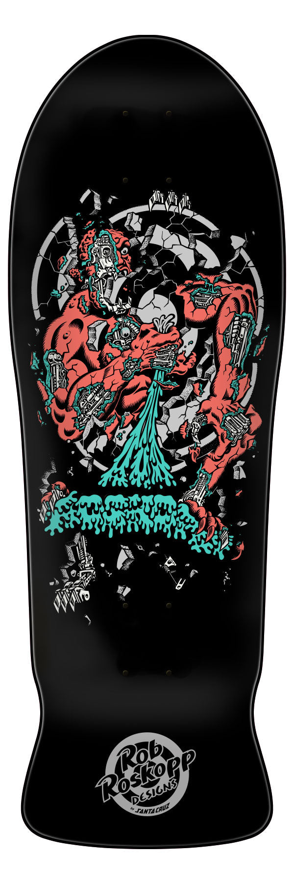 Santa Cruz Rob Roskopp Four 10.21" Skateboard Deck - Bow Shock Marketplace