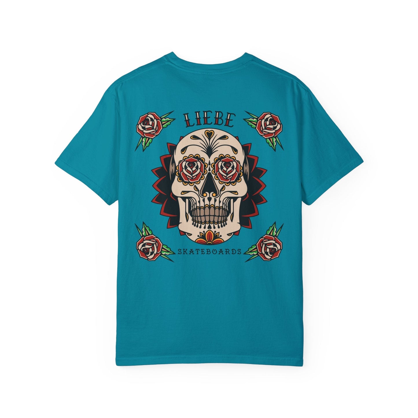 Liebe Calavera Rosa T-Shirt
