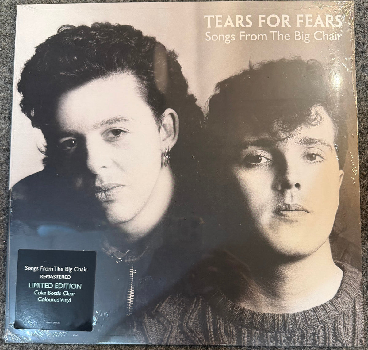 Tears For Fears - Songs From The Big Chair [Coke Bottle Clear] Vinyl LP Record