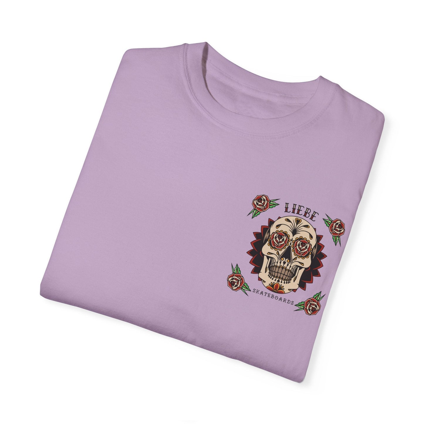 Liebe Calavera Rosa T-Shirt
