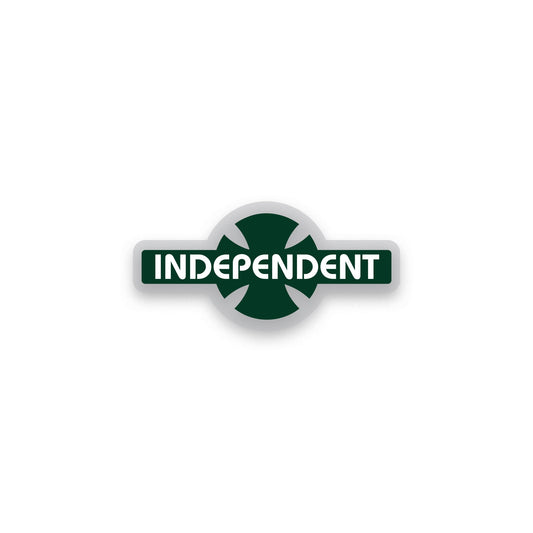 Independent OGBC Legacy Clear Dark Green 1 in Sticker