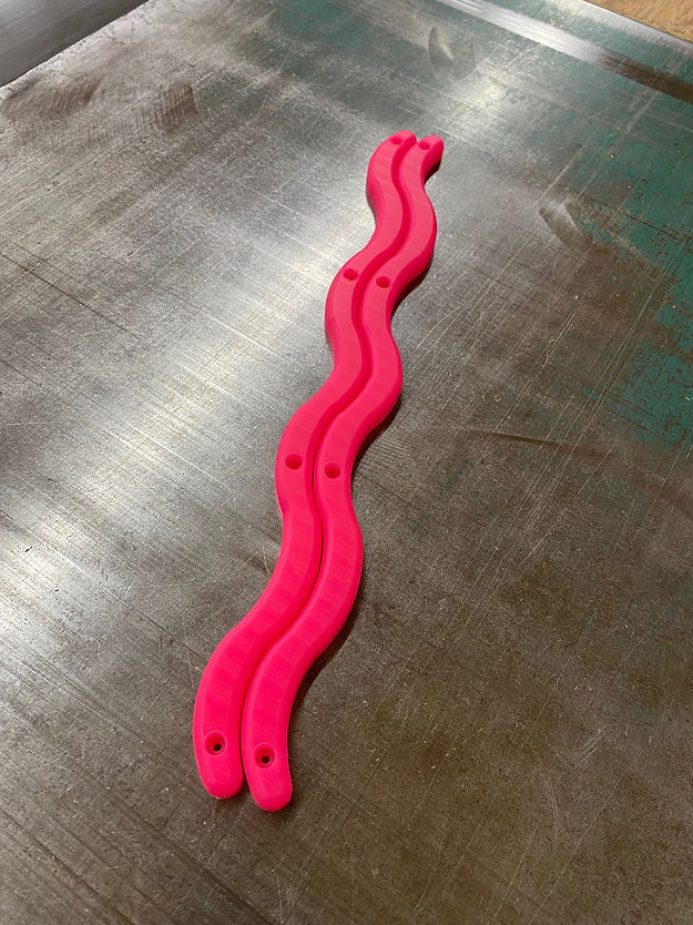 LIL JAWNS "SLIM WORMS" SKATEBOARD RAILS - Bow Shock Marketplace