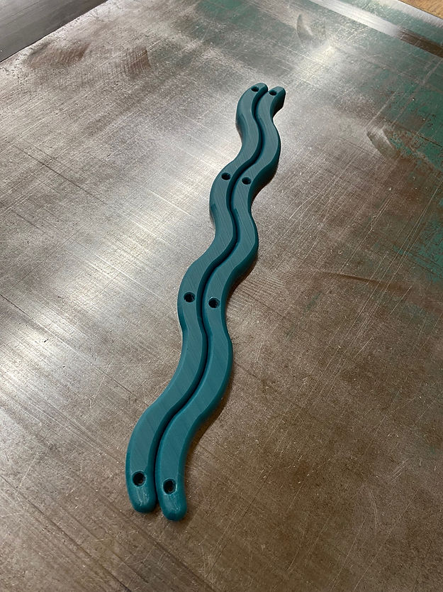 LIL JAWNS "SLIM WORMS" SKATEBOARD RAILS - Bow Shock Marketplace