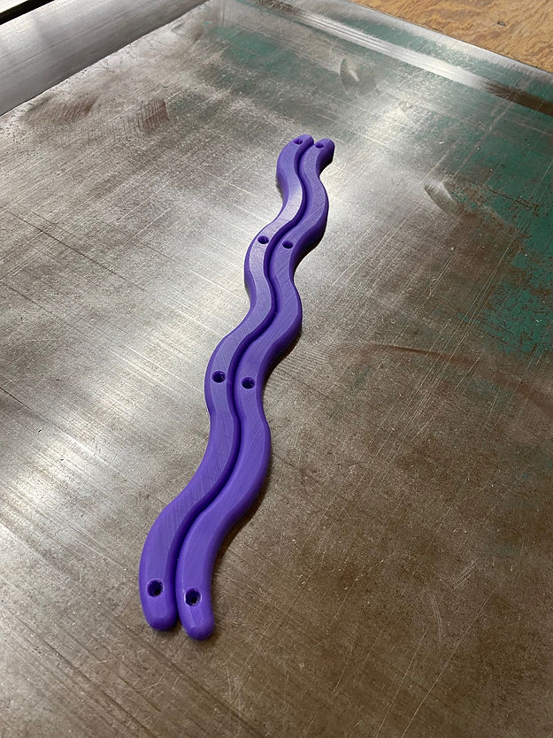 LIL JAWNS "SLIM WORMS" SKATEBOARD RAILS - Bow Shock Marketplace