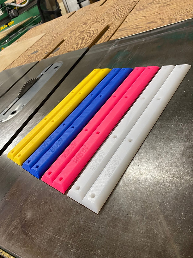 LIL JAWNS X SNOT "WIDE BOY" SKATEBOARD RAILS - Bow Shock Marketplace
