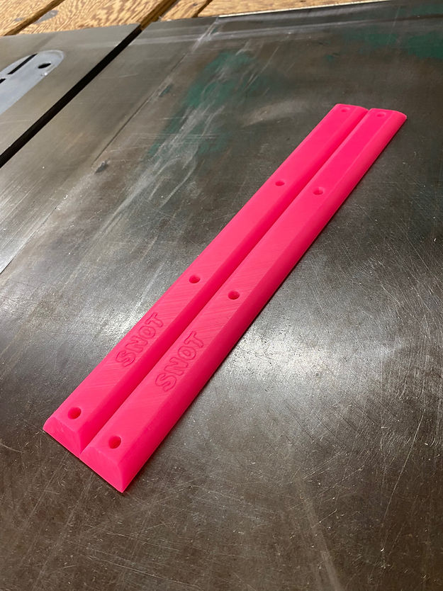 LIL JAWNS X SNOT "WIDE BOY" SKATEBOARD RAILS - Bow Shock Marketplace