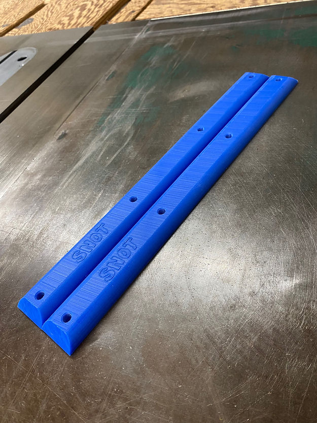 LIL JAWNS X SNOT "WIDE BOY" SKATEBOARD RAILS - Bow Shock Marketplace