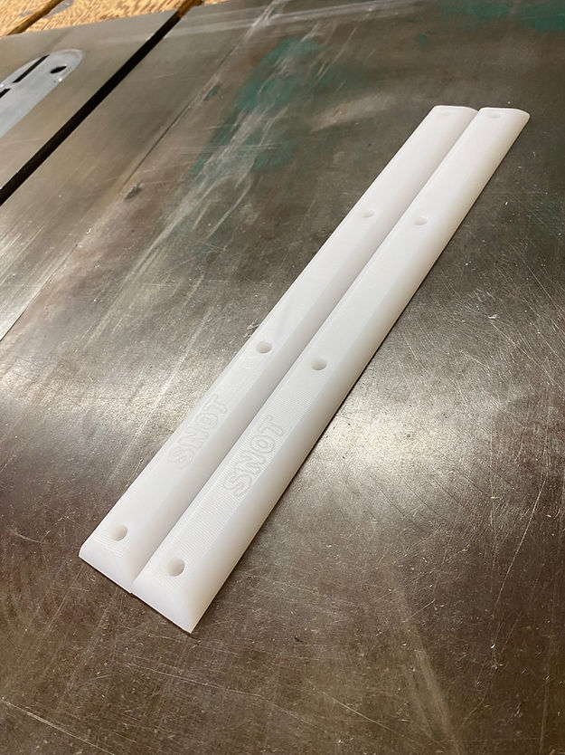 LIL JAWNS X SNOT "WIDE BOY" SKATEBOARD RAILS - Bow Shock Marketplace