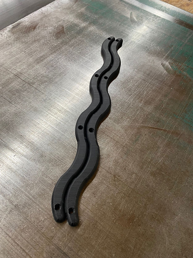 LIL JAWNS "SLIM WORMS" SKATEBOARD RAILS - Bow Shock Marketplace