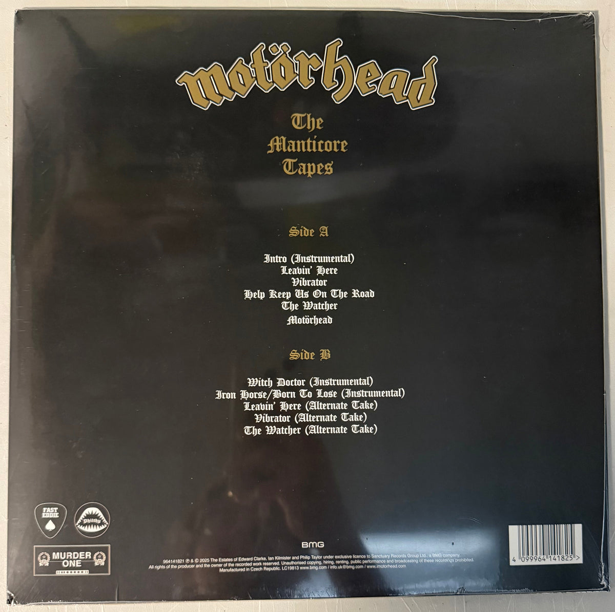 Motorhead - No Remorse [50th Anniv] [Red/Black Splatter] Vinyl LP Record