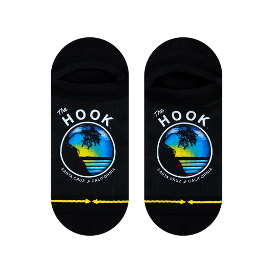 Slidertown The Hook Blue Sky No Show Sock