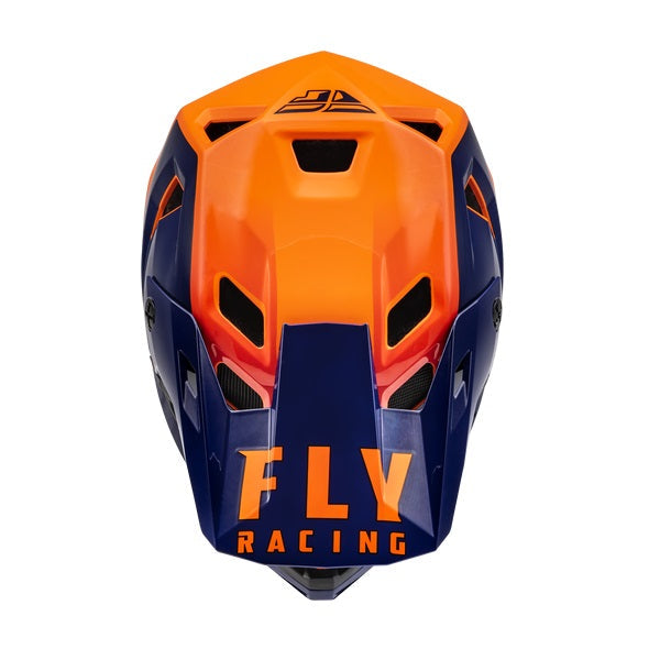 Fly Racing Rayce Full Face Helmet - Navy/Orange/Red - Bow Shock Marketplace