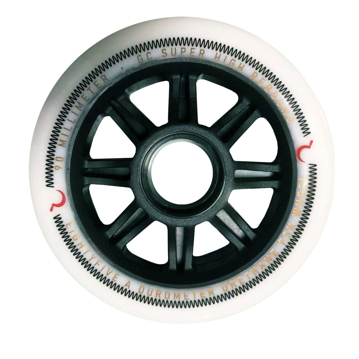 Ground Control SHR Wheels 90mm 85a - White (Set of 4) - Bow Shock Marketplace