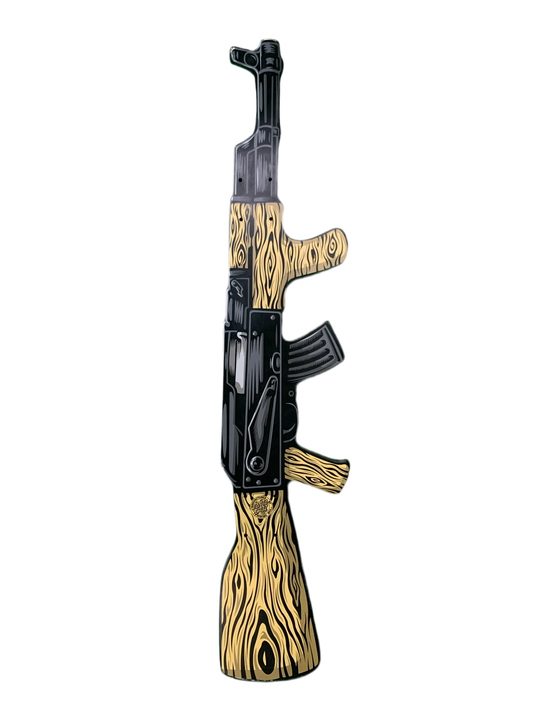 Santa Cruz Jason Jessee AK47 2012 Shaped Classic Skateboard Deck