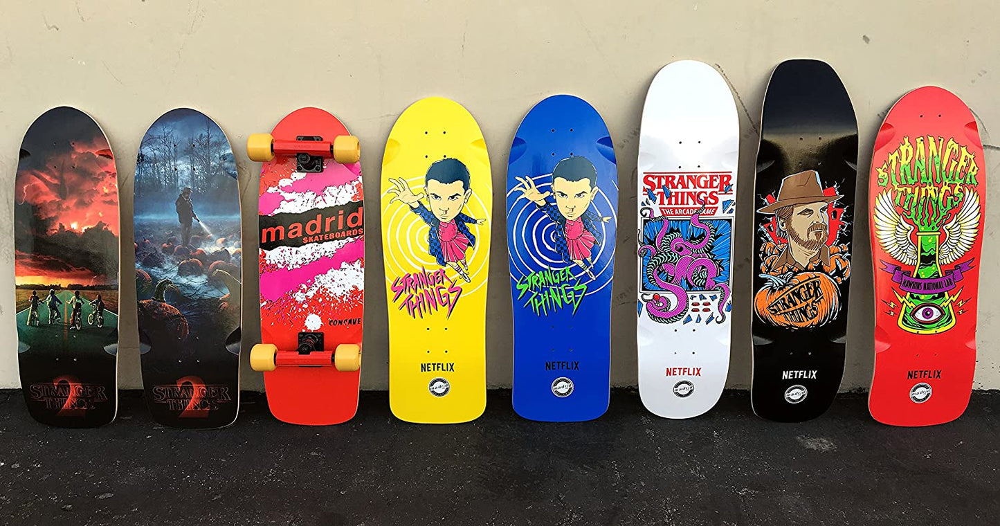 Madrid x Stranger Things 2 Rampage Replica 9" Skateboard Deck - Bow Shock Marketplace