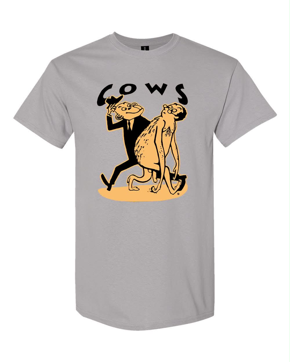 Cows "Darwin's Dilemma" T-Shirt w/ AmRep NOISE Back Logo