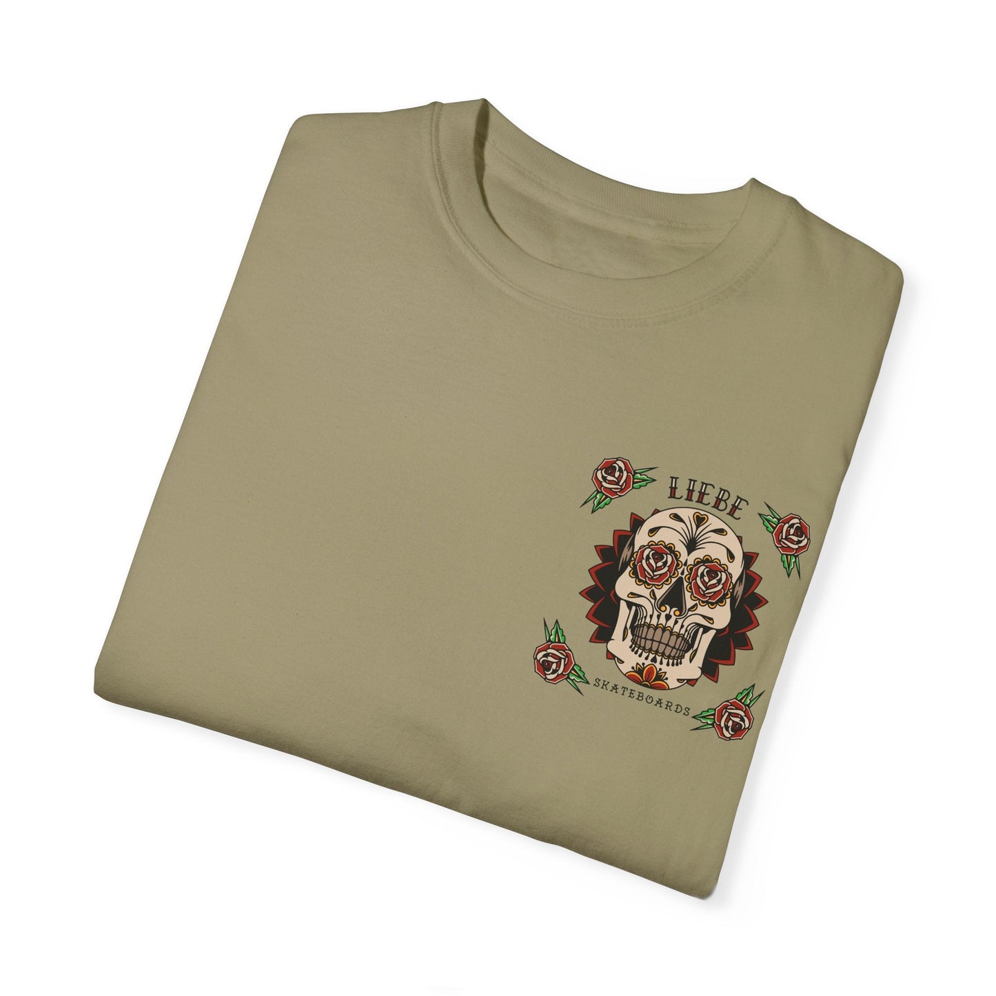 Liebe Calavera Rosa T-Shirt
