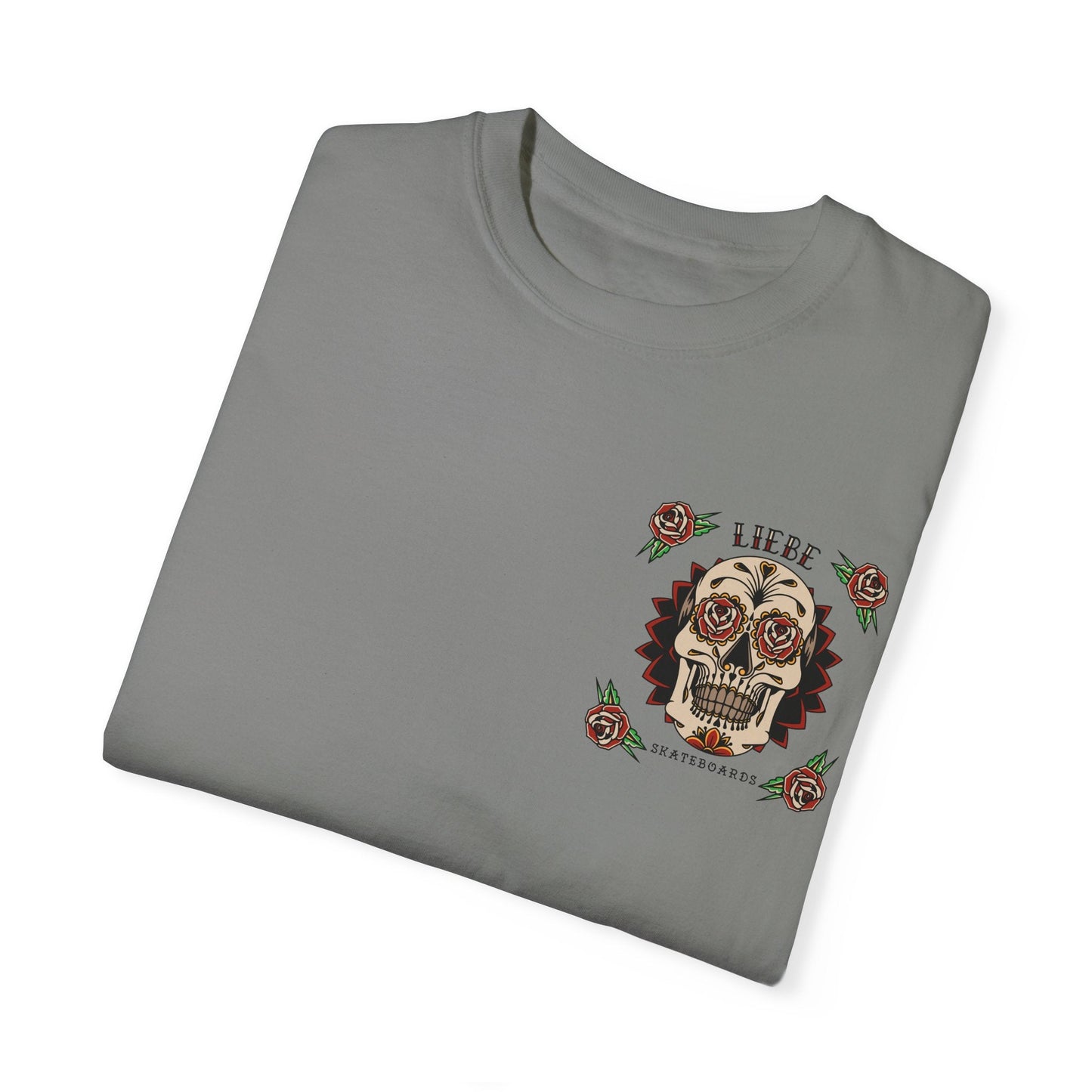 Liebe Calavera Rosa T-Shirt