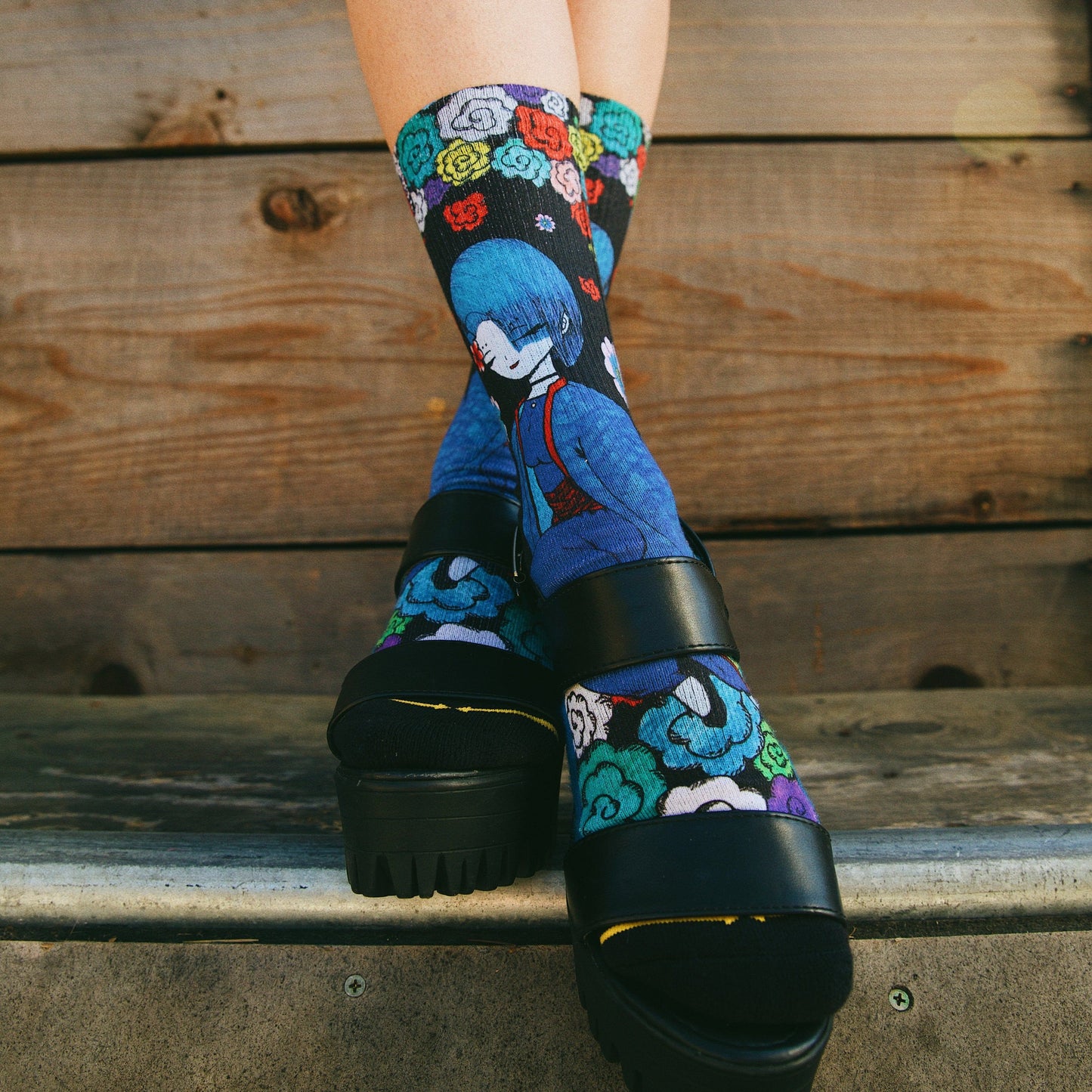 Josh Rodriguez Utsukushii Crew Sock