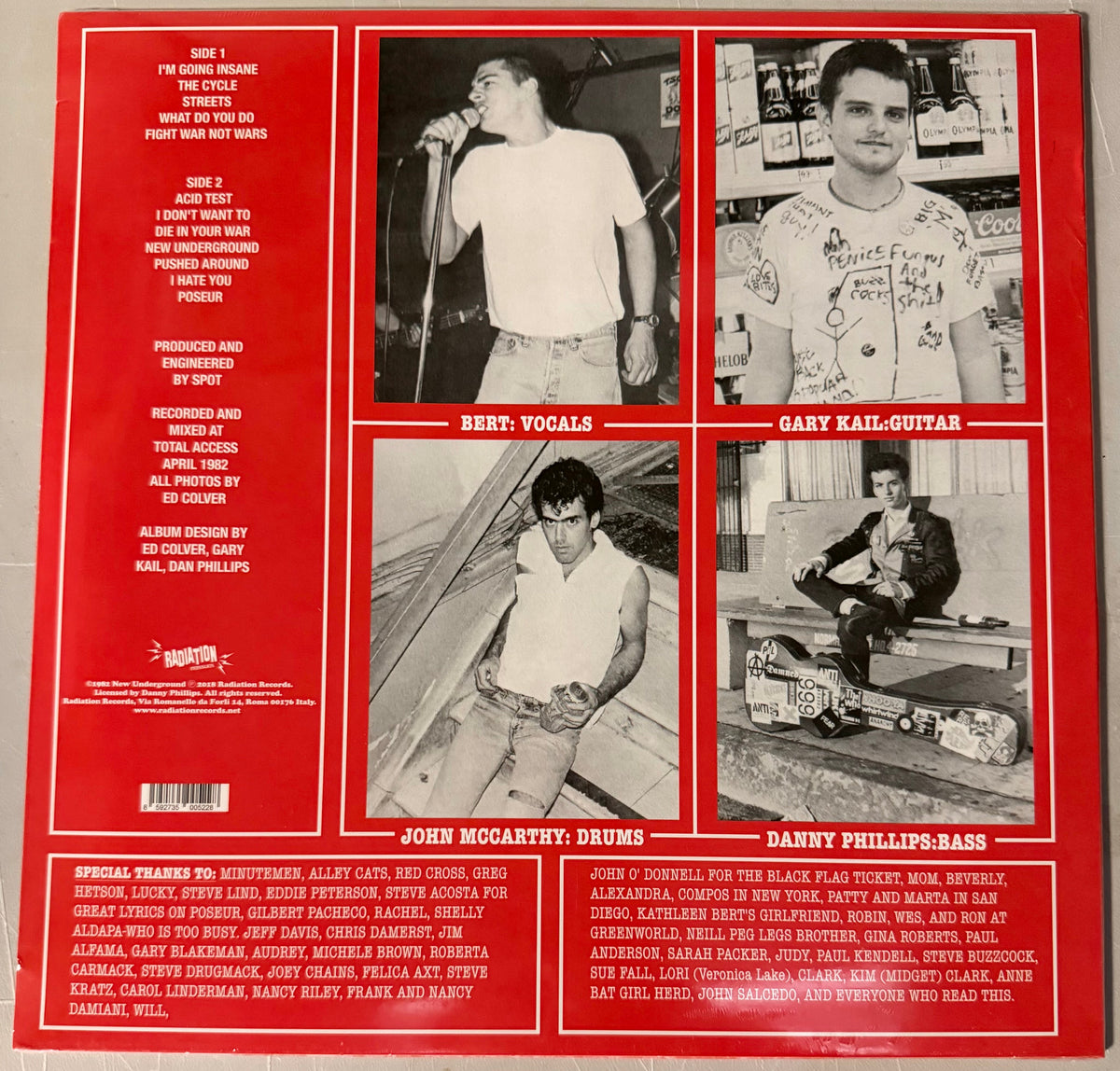 ANTI – I Don't Want To Die In Your War Vinyl LP Record
