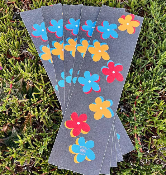 Bitchin' Grip Flowers 9" x 33" Graphic Griptape