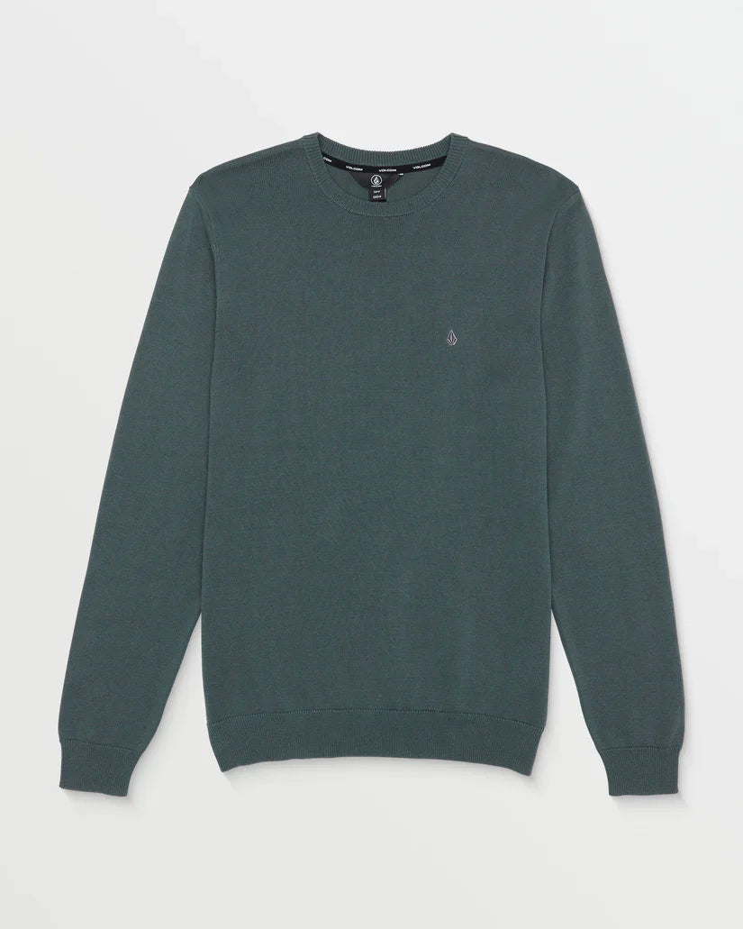 Volcom Uperstand Dark Slate Crewneck Sweater