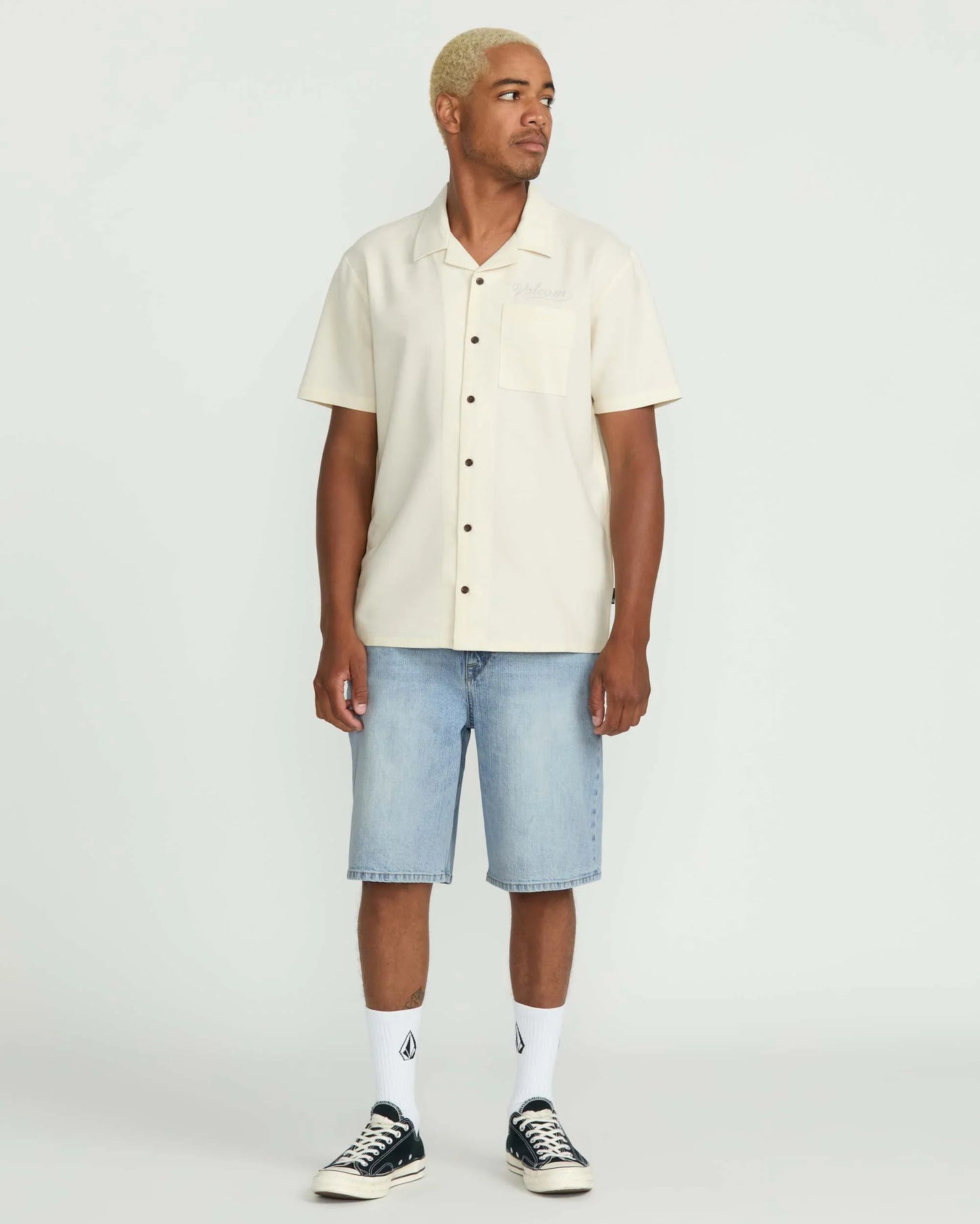 Volcom Billow Denim Dry Vintage Shorts