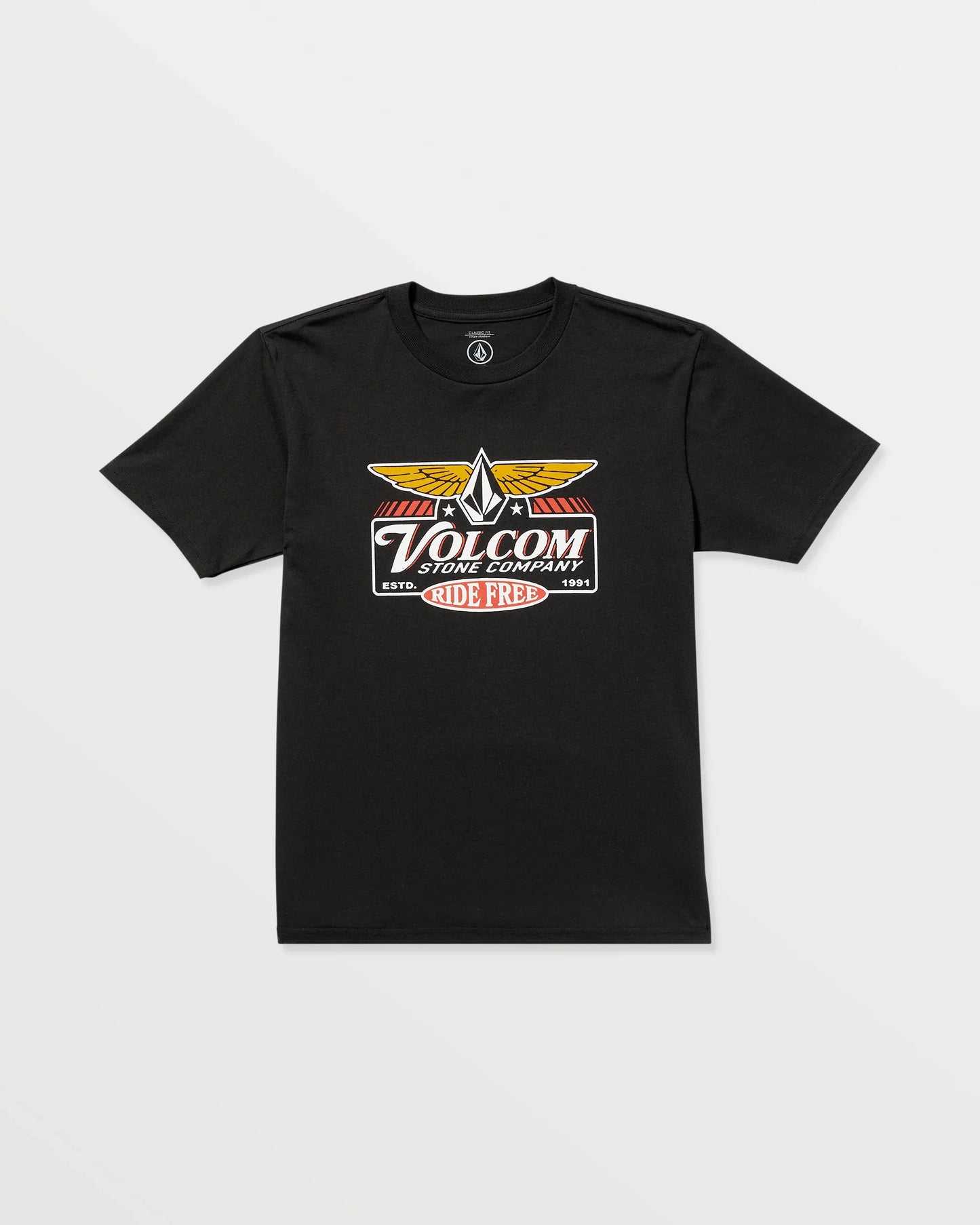 Volcom Revel Black S/s Shirt