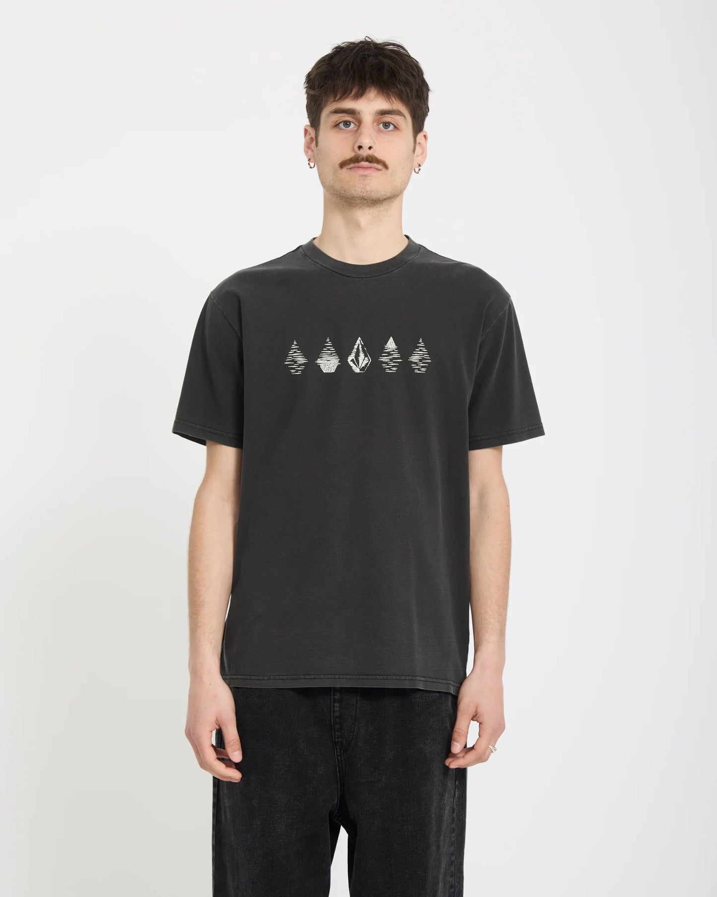 Volcom Lunar Phases Black S/s Shirt