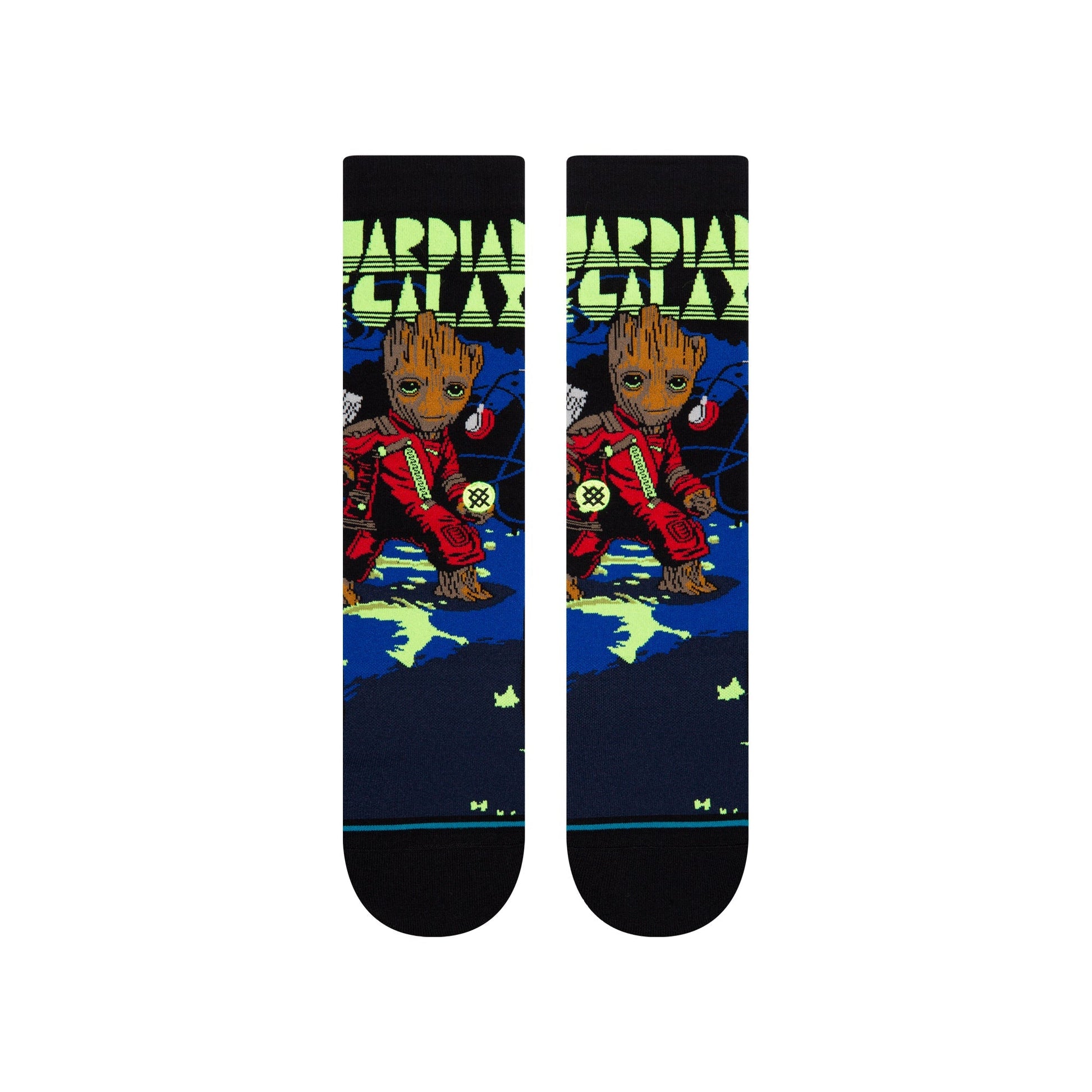Stance Groot Jams Kids Crew Socks - Black - Bow Shock Marketplace