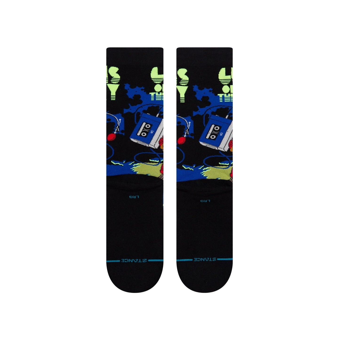 Stance Groot Jams Kids Crew Socks - Black - Bow Shock Marketplace