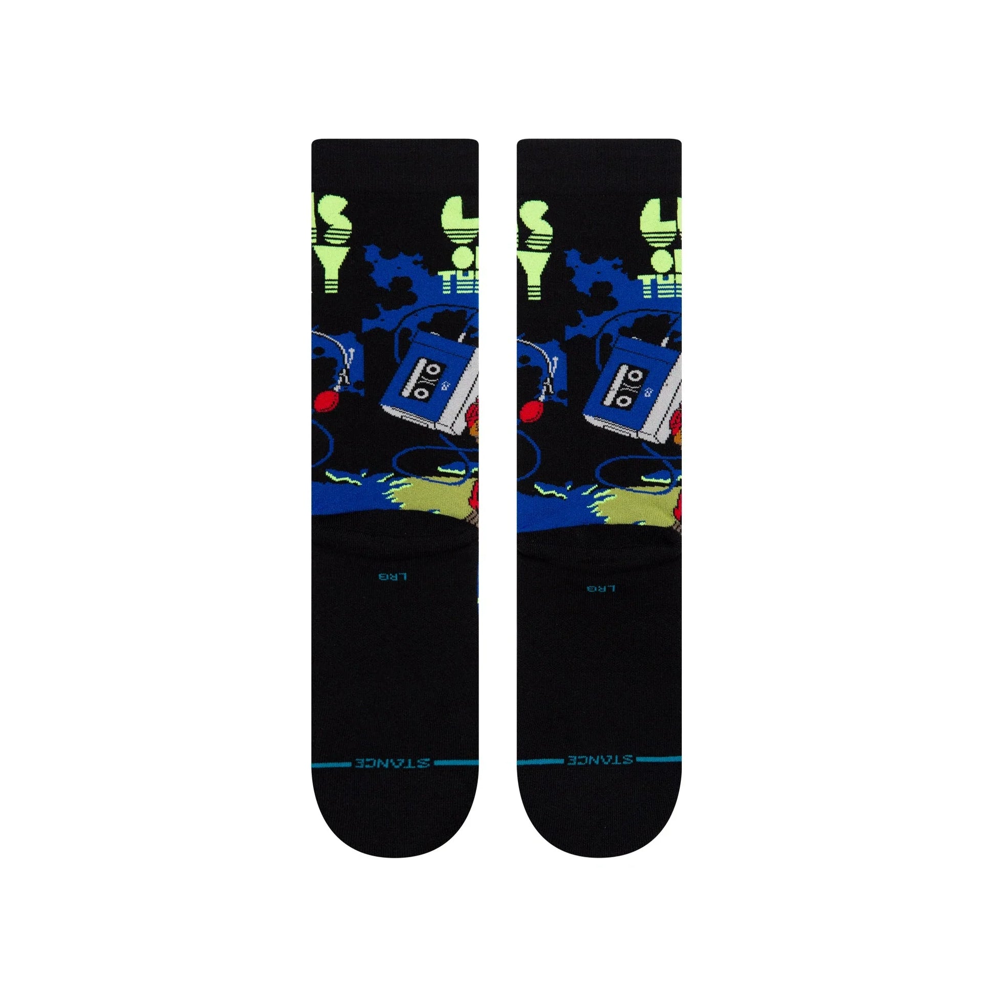 Stance Groot Jams Kids Crew Socks - Black - Bow Shock Marketplace