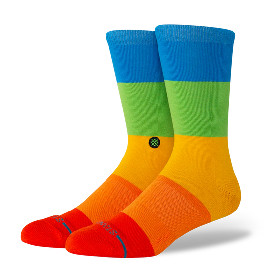 Stance X Polaroid Cotton Crew Sock - Polaroid Snapshot - Multi