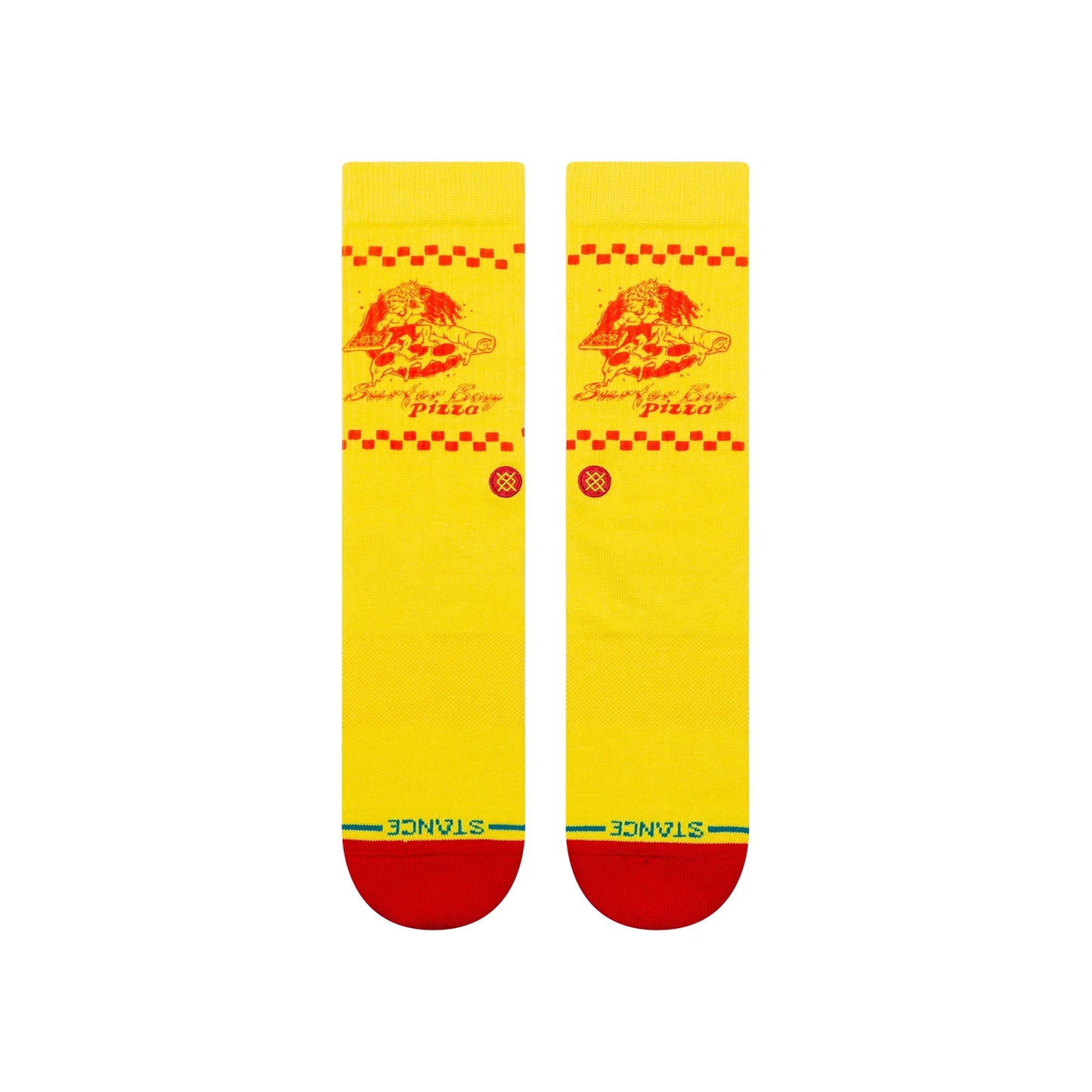 Stance X Stranger Things Surfer Boy Crew Socks - Yellow