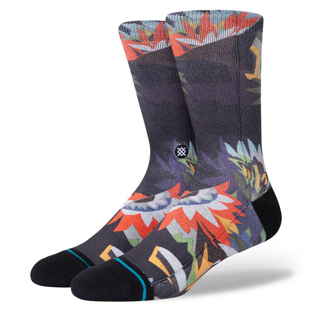Stance La Mara Crew Socks - Black - Bow Shock Marketplace