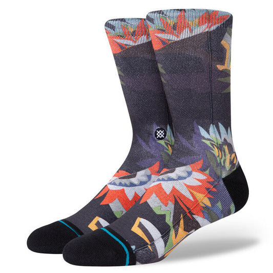 Stance La Mara Crew Socks - Black - Bow Shock Marketplace