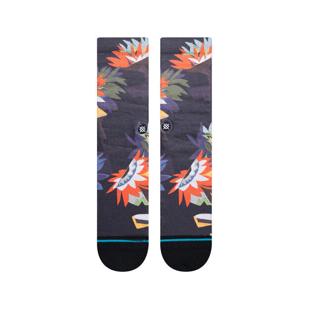 Stance La Mara Crew Socks - Black - Bow Shock Marketplace