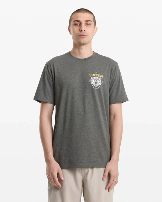 Volcom Golden Statement Squadron Green S/s Shirt