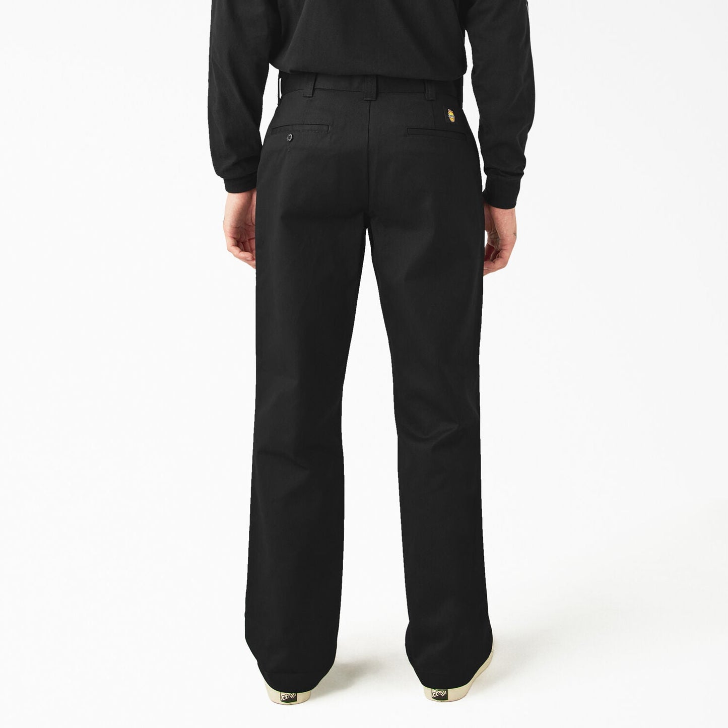 Dickies X Spitfire Twill Flannel Cuff Pants - Black - Bow Shock Marketplace