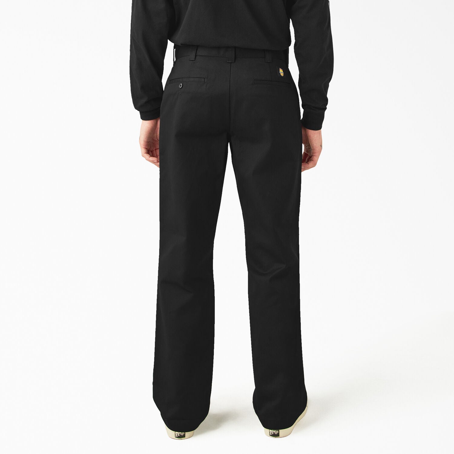 Dickies X Spitfire Twill Flannel Cuff Pants - Black - Bow Shock Marketplace