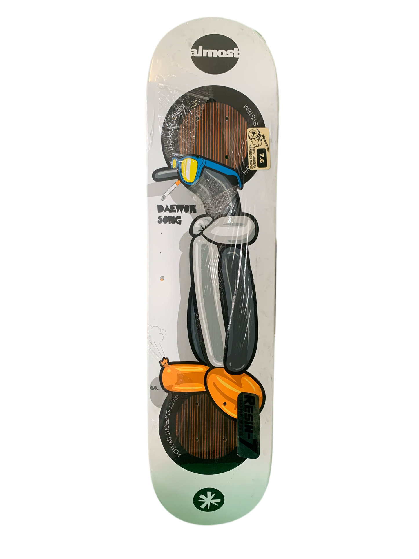 Almost Daewon Song Balloon Impact Support 7.6" Classic Skateboard Deck