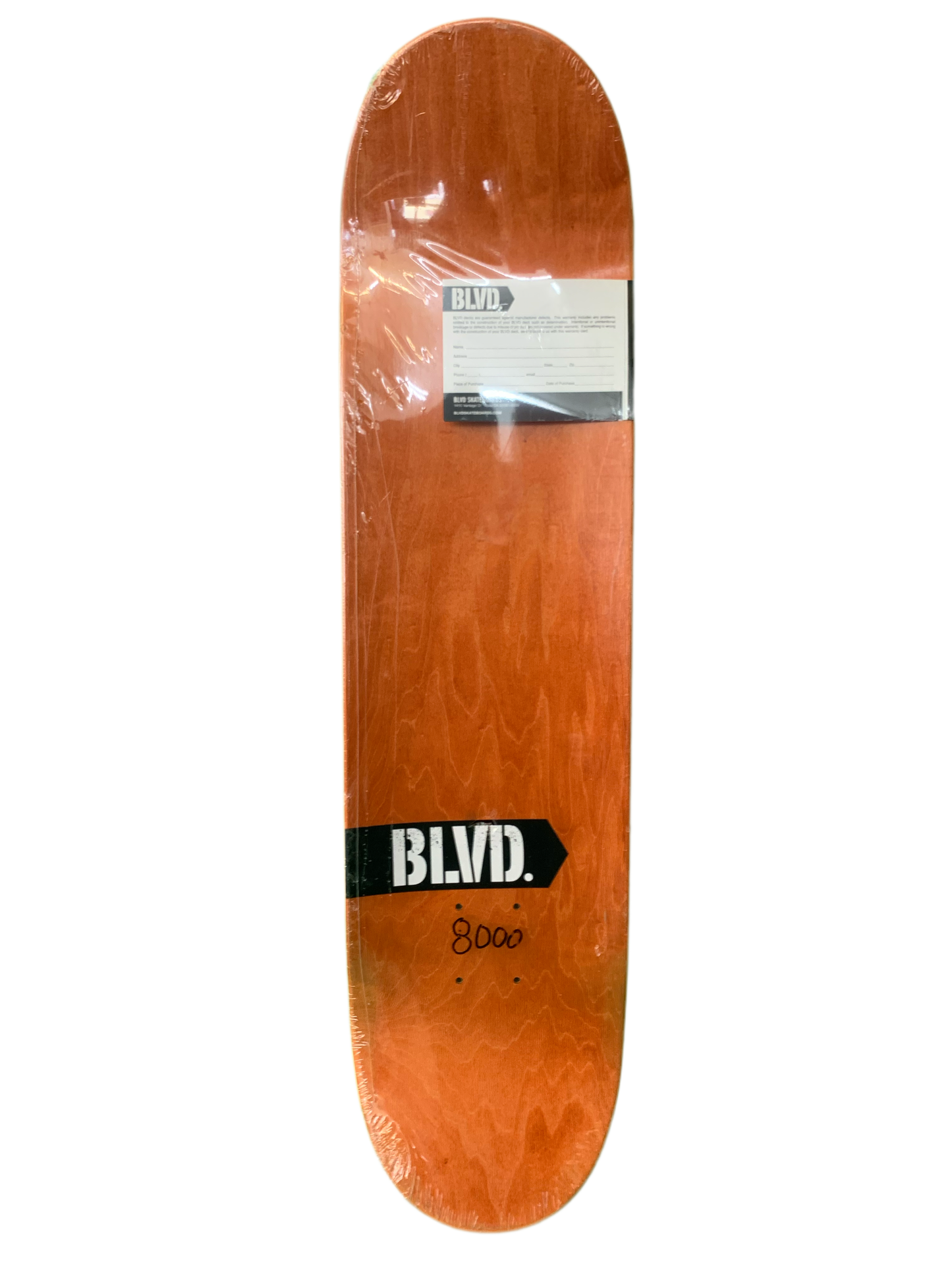 Boulevard Montana Sky Pager Green 8" Classic Skateboard Deck