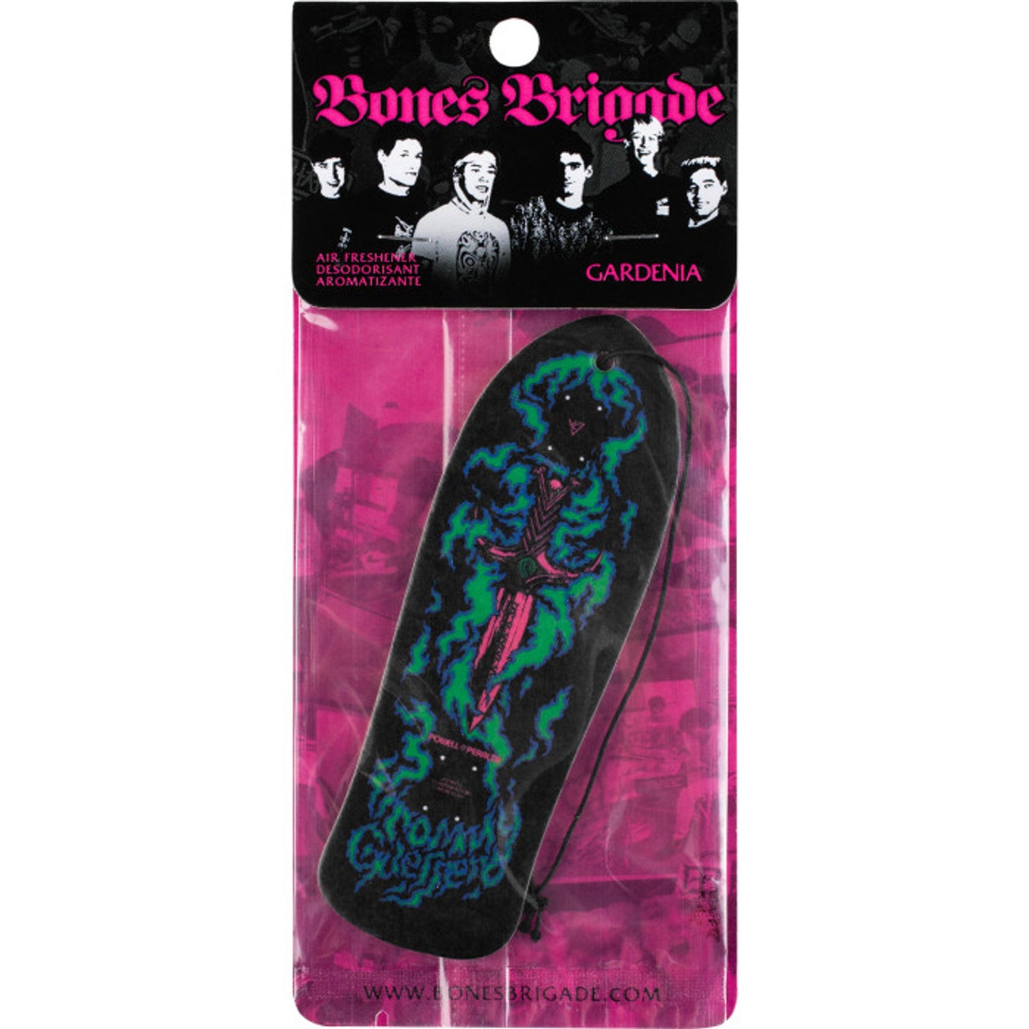 Bones Brigade Series 14 Guerrero Air Freshener - Blacklight - Bow Shock Marketplace